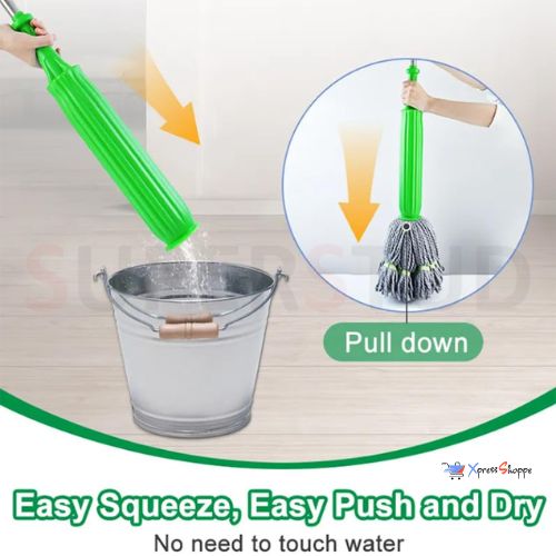 360° Self-Wringing Rotating Mop