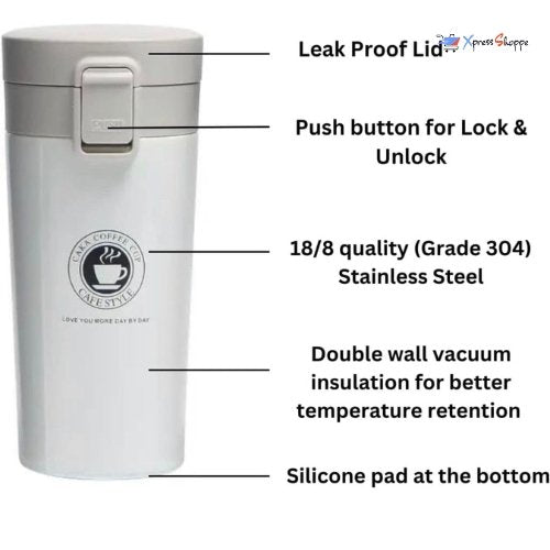 Insulated Double-Wall Stainless Steel Tumbler