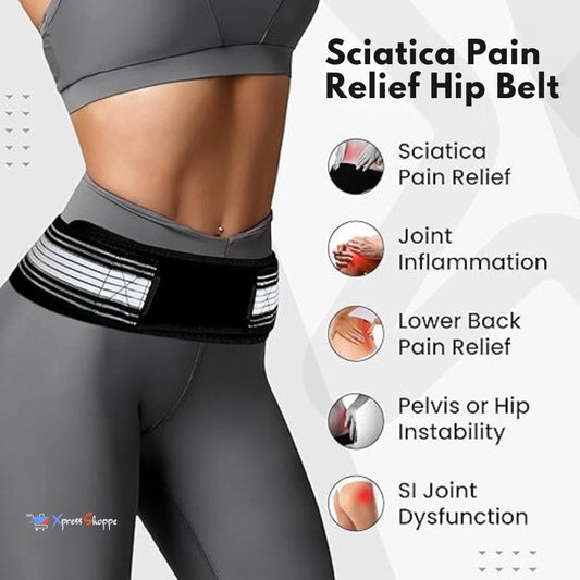 Sciatica Pain Relief Hip Belt (Doctor Recommended ✅)