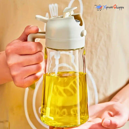 EcoPour™ - 2-in-1 Anti-Leakage Oil Dispenser For Home Cooks & Chefs