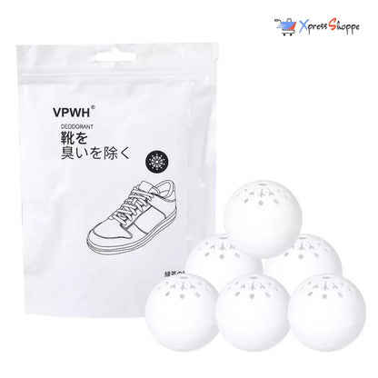 6pc Deodorant Balls For Stinky Sports Shoes, Sneakers, Cabinets & Storages