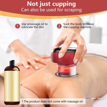 4-in-1 Electric Cupping Massager For Deep Tissue Relief