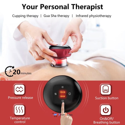 4-in-1 Electric Cupping Massager For Deep Tissue Relief