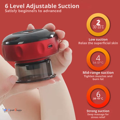 4-in-1 Electric Cupping Massager For Deep Tissue Relief