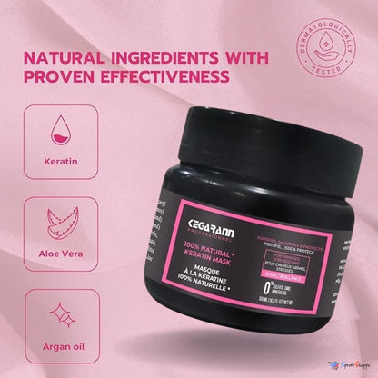 Kegarann™ - Ultra Repairing Hair Mask with Keratin for Damaged Hair