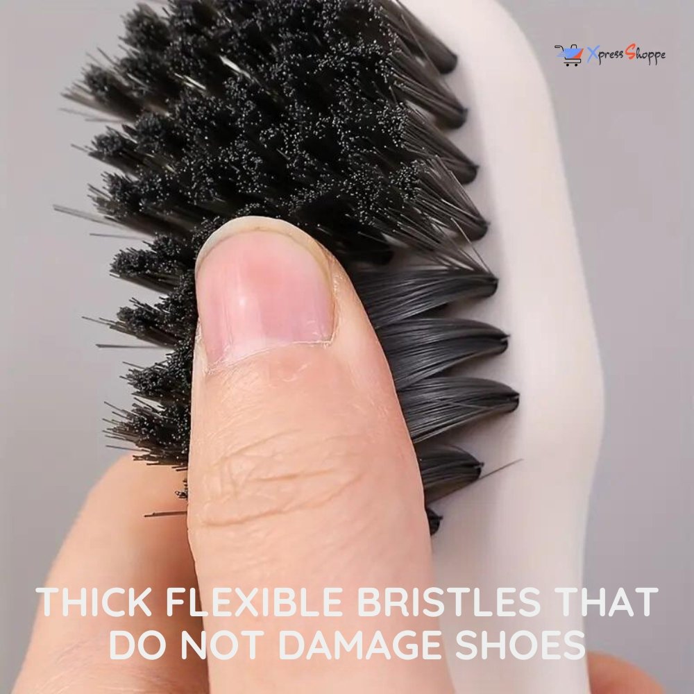 Shoe Cleaning Brush With Liquid Soap Dispenser