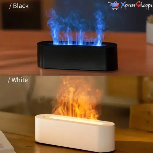 MistyFyre™ - Air Humidifier With 6-Color LED Flame Lighting - Xpress Shoppe