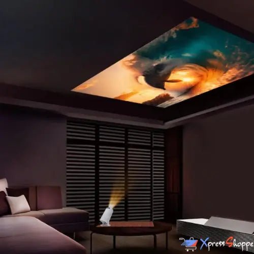 PocketBeam™ - 720p HD Smart Projector With Android 11 For Outdoor Cinema Experience - Xpress Shoppe