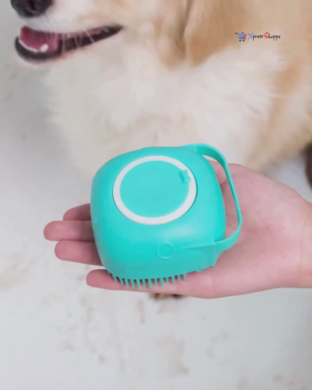 Load video: SILICONE PET BRUSH - VIDEO