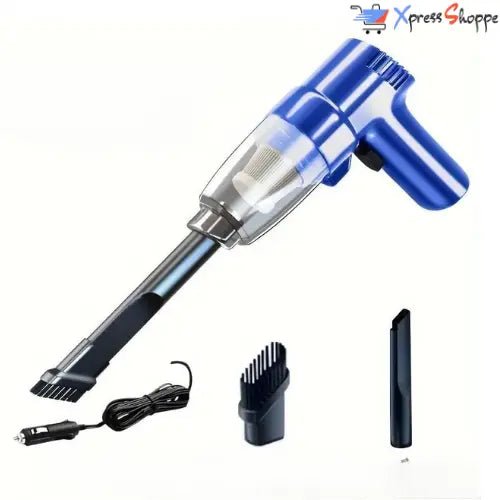 SwiftClean MiniPro™ - 2-in-1 Portable Car Vacuum for Dry & Wet Cleaning - Xpress Shoppe